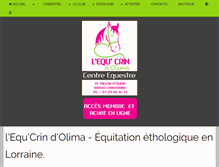 Tablet Screenshot of equcrin-olima.com
